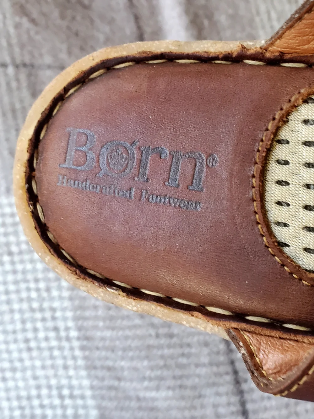 Born Brown Leather Sandals - Picture 2 of 7